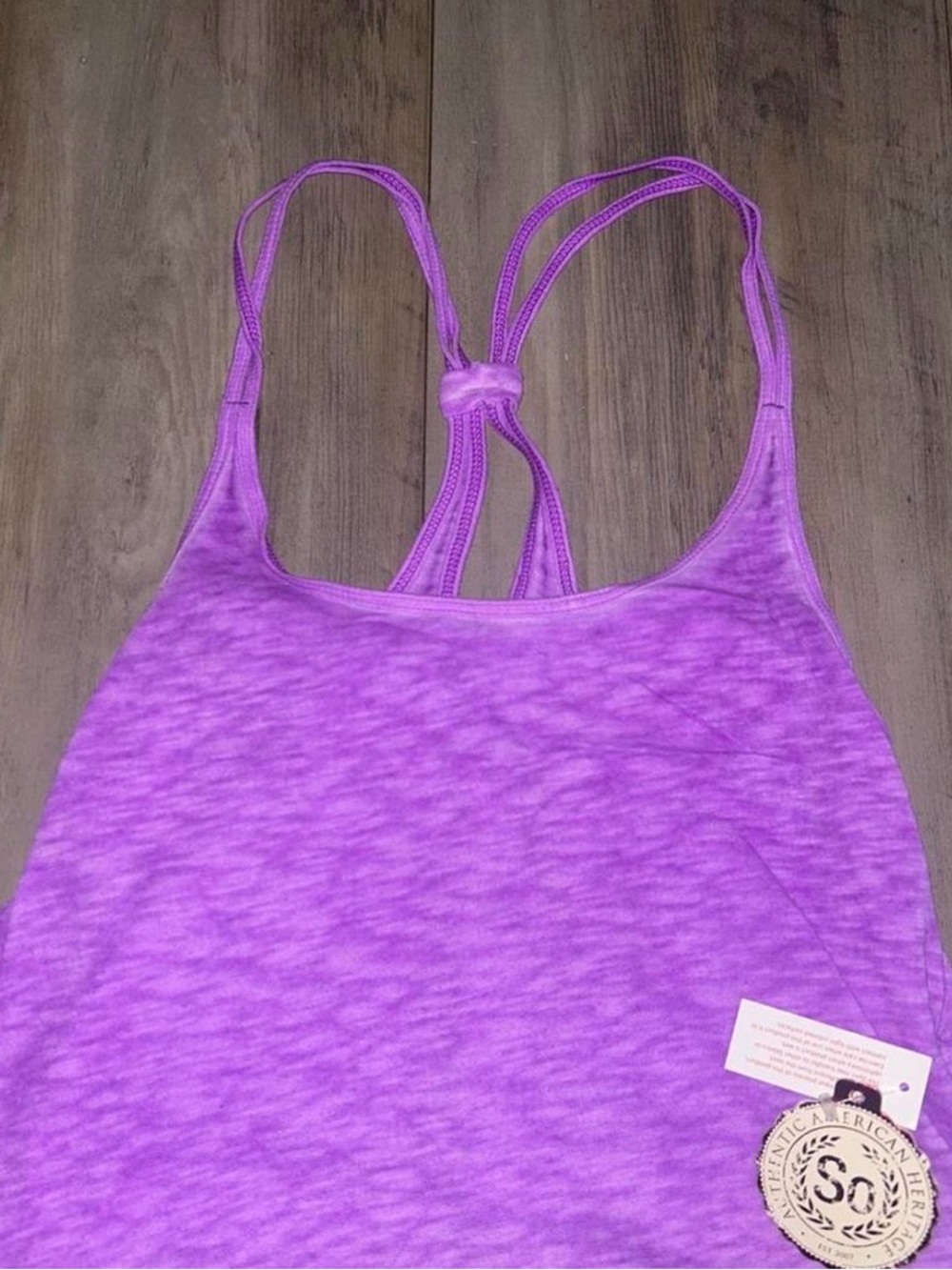 American Eagle Purple Active Tank Top